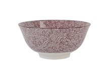 Old fashion damson color bowl 12cm