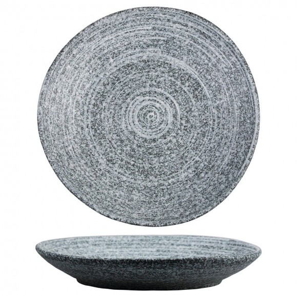 Тарелка глубокая 900 мл d 26 см h4 см Stone Untouched Taiga  [4], RIC - 81250111