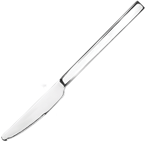 Нож столовый «Профиль»;сталь нерж.;,L=231/100,B=5мм;металлич. COM- 3112134