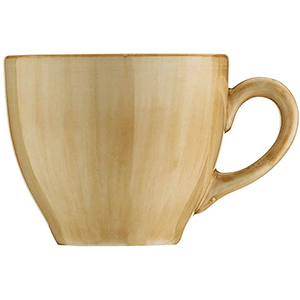 Чашка чайная «Нанокрем Бейж»;фарфор;220мл;,H=64мм;бежев. COM- 3141907