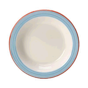 Тарелочка для масла «Рио Блю»;фарфор;D=11,H=2см;белый,синий COM- 3170831