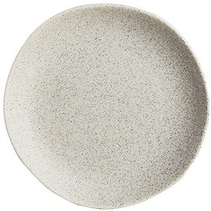 Тарелка «Рокалео Натюр» мелкая;фарфор;D=20см;серый COM- 3010781