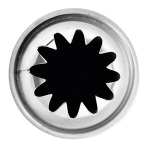 Насадка кондитерская «12-конечная звезда»;сталь нерж.;D=35/22,H=45мм;металлич. COM- 4145827