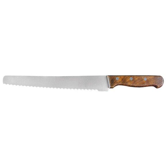 Нож кондитерский 25 см Wood деревянная ручка , RIC - 99005038