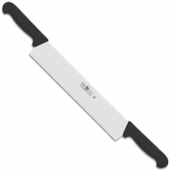 Нож для сыра 300/580 мм. с двумя ручками, черный PRACTICA Icel /1/, MAG - 30183