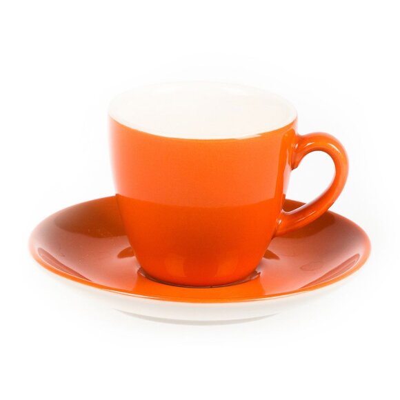 Кофейная пара 80 мл оранжевая d 6,2 см h5,3 см Barista (Бариста)  [6], RIC - 81223309