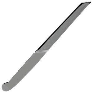 Нож для фруктов «X-15»;сталь нерж.;,L=162/80,B=5мм;металлич. COM- 3110786
