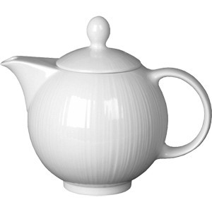 Чайник заварочный «Спайро»;фарфор;340мл;D=46,H=45,L=160,B=105мм;белый COM- 3150337