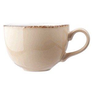 Чашка чайная «Террамеса Вит»;фарфор;228мл;D=9,H=6см;бежев. COM- 3140420