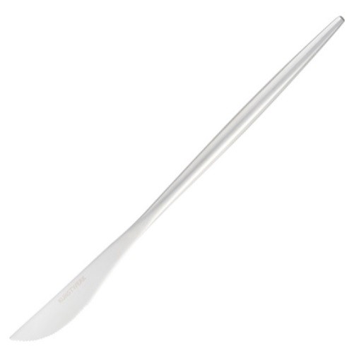 Нож столовый «Стил Сильвер Мэтт»;сталь нерж.;,L=223,B=15мм;серебрист. COM- 3114127