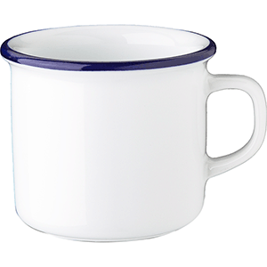 Чашка кофейная «Ретро Канте Блау»;фарфор;80мл;белый,синий COM- 3131011