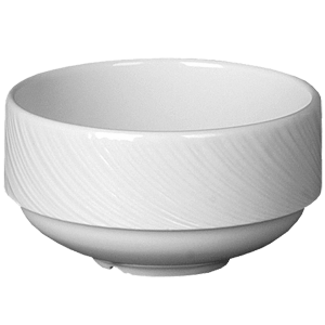 Чашка бульонная «Спайро»;фарфор;285мл;D=100,H=45мм;белый COM- 3120387