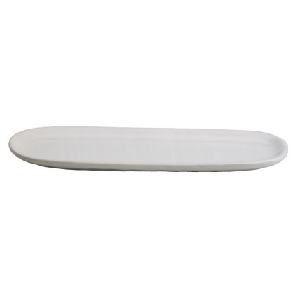 Набор тарелок, овальная 27х8,4см. Киото Вайт/6/ - Под заказ, (6 ШТ в упаковке), MAG - 32357