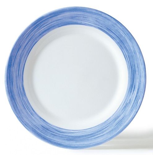 Набор тарелок, d=235 мм. голубой край Браш /6/, (6 ШТ в упаковке), MAG - 39239