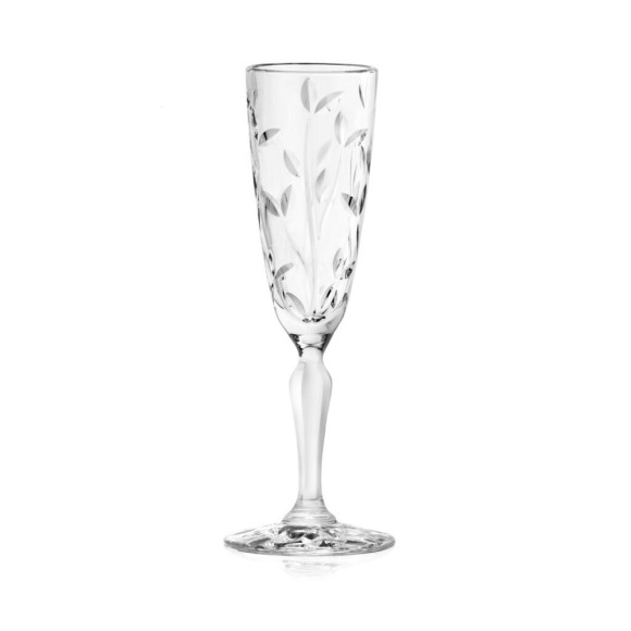 Бокал-флюте для шампанского 160 мл хр. стекло Laurus RCR Cristalleria [6], RIC - 81269341