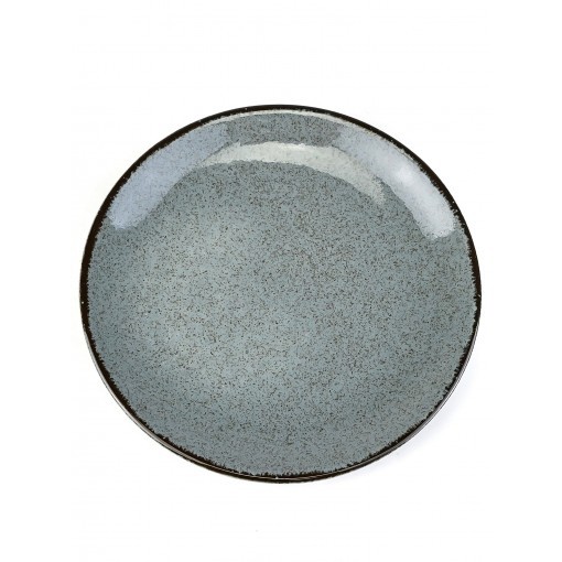 Тарелка плоская 25см, синий, Pearl, Kutahya, KUT - 305250