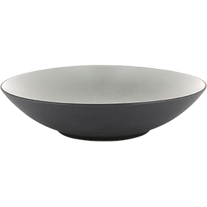 Салатник «Экинокс»;керамика;1л;D=240,H=55мм;серый COM- 3031848