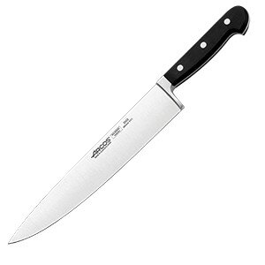 Нож поварской «Классика»;сталь нерж.,полиоксиметилен;,L=391/260,B=45мм;черный,металлич. COM- 4072415