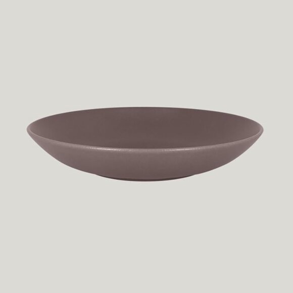 Тарелка RAK Porcelain Neofusion Mellow Chestnut brown глубокая круглая, 26 см, 1200 мл (, RIC - 81221256