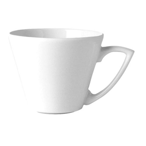 Чашка чайная «Монако Вайт»;фарфор;300мл;D=100,H=86,L=131мм;белый COM- 3140297