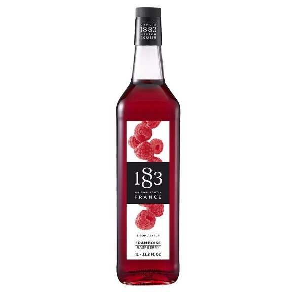 Сироп 1883 Малина натуральная (Raspberry without coloring), 1 л, RIC - 81230033