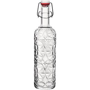 бутылка bormioli rocco с крышкой «ориент»;стекло;1,045л;d=85,2,h=323,5мм;прозр., qg3,20268