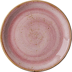 Тарелка «Крафт Распберри» мелкая;фарфор;D=20,H=2см;розов. COM- 3014234