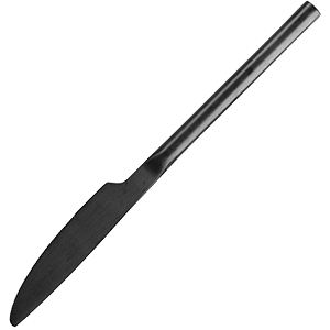 Нож десертный «Саппоро бэйсик»;сталь нерж.;,L=200/100,B=16мм;черный,матовый COM- 3112539