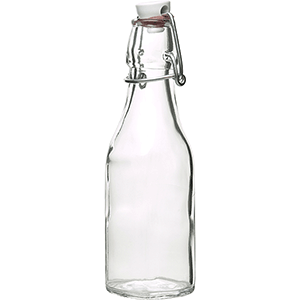 бутылка bormioli rocco «свинг» с пробкой;стекло,пластик;250мл;d=64,h=192,l=50мм, qg314730mcb121990