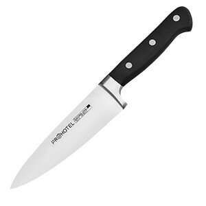 Нож поварской «Проотель»;сталь нерж.,пластик;,L=285/150,B=40мм;черный,металлич. COM- 4071949
