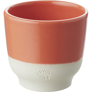 Стакан для эспрессо «Колор лаб»;фарфор;80мл;D=65,H=60мм;оранжев.,белый COM- 03130286