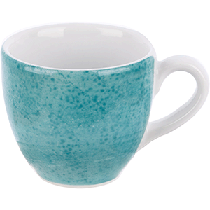 Чашка кофейная «Аида» для эспрессо с декором ;фарфор;80мл;бирюз. COM- 3130830
