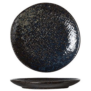 Тарелка «Блэк Йору» мелкая;керамика;D=140,H=15мм;черный COM- 3014439