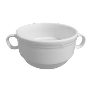 Чашка бульонная «Увертюра»;фарфор;340мл;D=11,H=6см;белый COM- 3120266