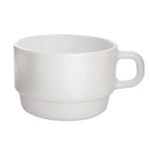 чашка bormioli rocco чайная «перформа»;стекло;220мл;d=85,h=55мм;белый, qg405832