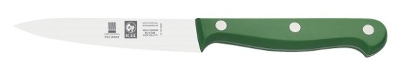 Нож для овощей  100/200 мм. зеленый TECHNIC  Icel /1/