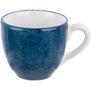 Чашка кофейная «Аида» для эспрессо с декором;фарфор;80мл;синий COM- 3130828
