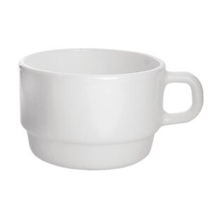 чашка bormioli rocco чайная «перформа»;стекло;250мл;d=9,h=6см;белый, qg405842