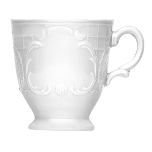 Чашка чайная «Моцарт»;фарфор;180мл;D=76,H=83мм;белый COM- 3140767