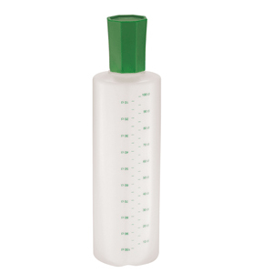 Бутылка кондит.с пульверизатором;пластик;1л;D=70,H=275мм;белый,зелен. COM- 4140915