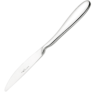 Нож десертный «Анзо» с ручкой эрго;сталь нерж.;,L=215/100,B=15мм;металлич. COM- 3112541