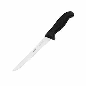 Нож для обвалки мяса;сталь,пластик;,L=35/17,B=4см;черный,металлич. COM- 4070231