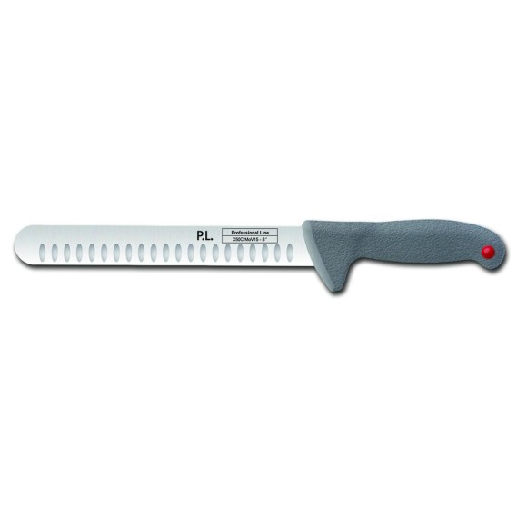 Нож слайсер 30 см с цветными кнопками PRO-Line серая ручка , RIC - 81240299