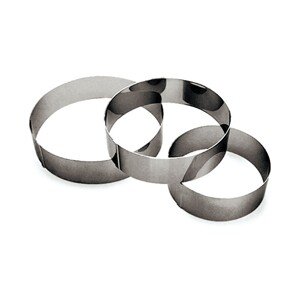Кольцо кондитерское;сталь нерж.;D=9,H=9см;металлич. COM- 4140917