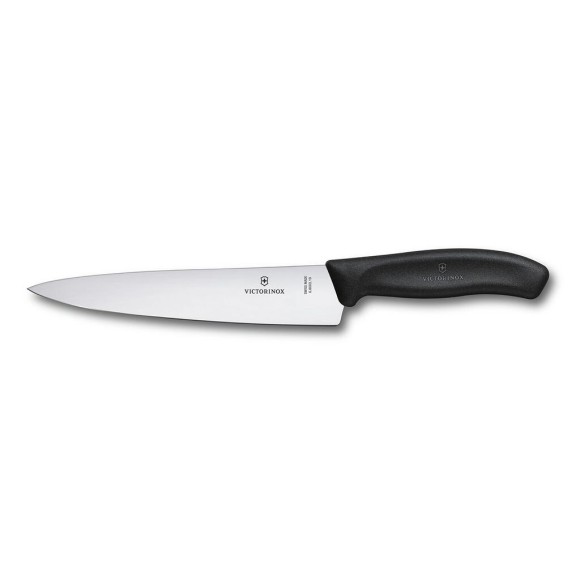 Нож разделочный 19 см. черный, Victorinox, RIC - 81249871