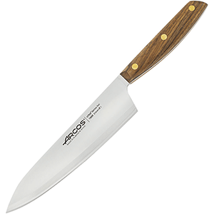 Нож поварской «Нордика»;сталь нерж.,дерево;,L=21см COM- 4072506