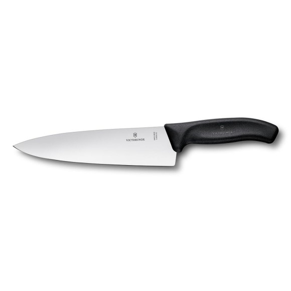 Нож разделочный 20 см черная фиброкс ручка Victorinox, RIC - 81249873