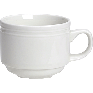Чашка чайная «Бид»;фарфор;200мл;белый COM- 3141551