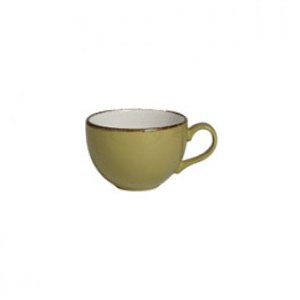 Чашка чайная «Террамеса Олива»;фарфор;340мл;D=10,H=7см;олив. COM- 3140423